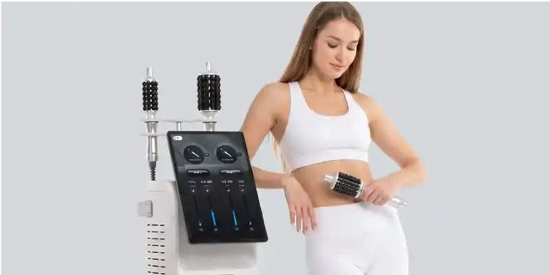Aparat de Masaj Anticelulitic cu Role VibraSilk Pro - miniatură 2