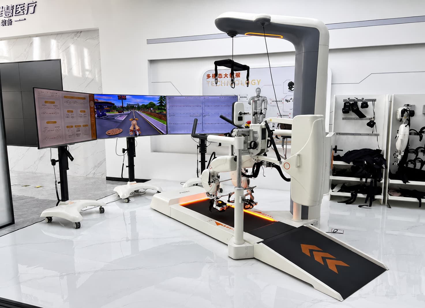 Robot de Antrenament și Evaluare a Mersului ZEPU-AI1 Pro